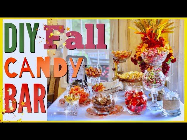 5 Tips for a CANDY BUFFET | FALL CANDY Bar Ideas