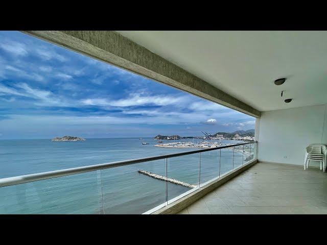 Vendo apartamento con vista a la Bahía de Santa Marta, Colombia .