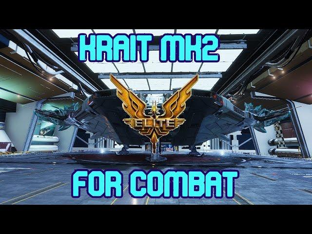 Elite Dangerous | Krait Mk2 - PVE Combat Build | Plasma, Rail guns and SLF