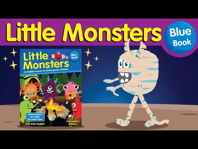 Little Monsters: Unit 7 Blue Book | Halloween English Lesson for Children | Fun Kids English