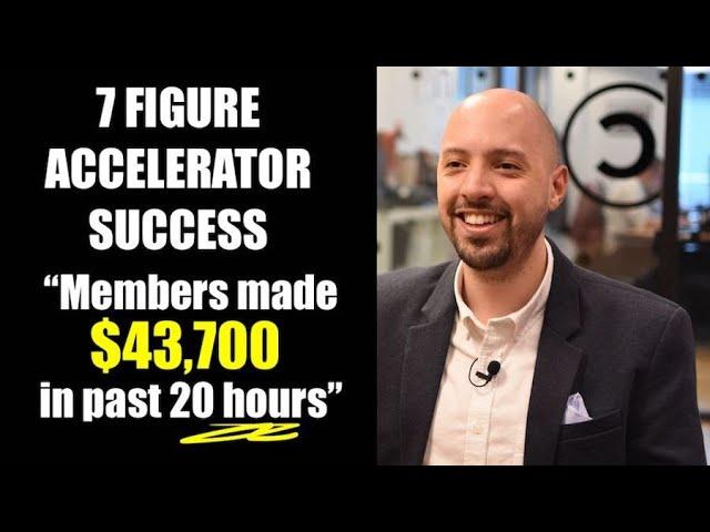 7 Figure Accelerator review | $43,000 in past 24hrs (PROOF) - Philip Johansen program