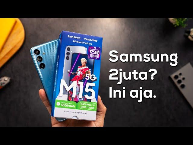 SPEK BAGUS GA HARUS MAHAL - Unboxing Samsung Galaxy M15 5G!