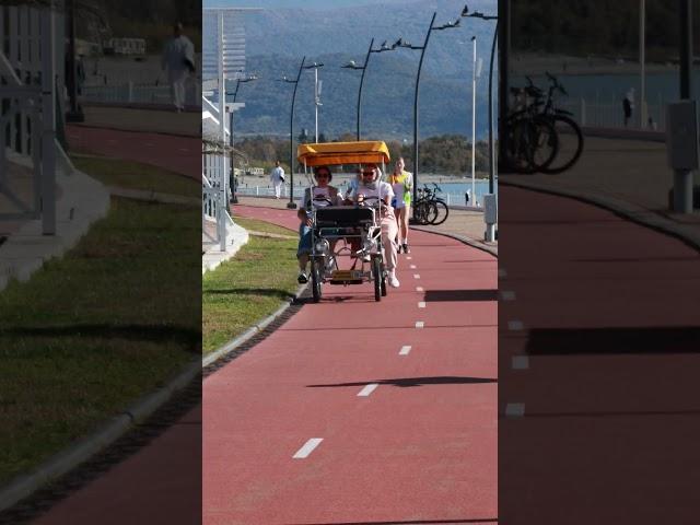 Sochi Sirius Boardwalk Bike Walk   #shorts