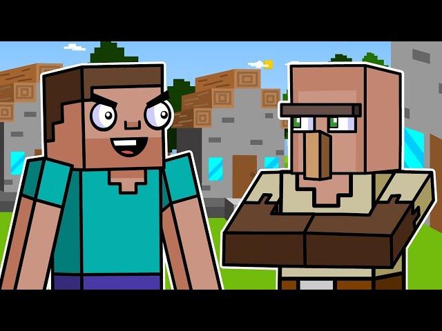 Лесная деревня & Лучник| Block Squad [Minecraft анимация на русском]