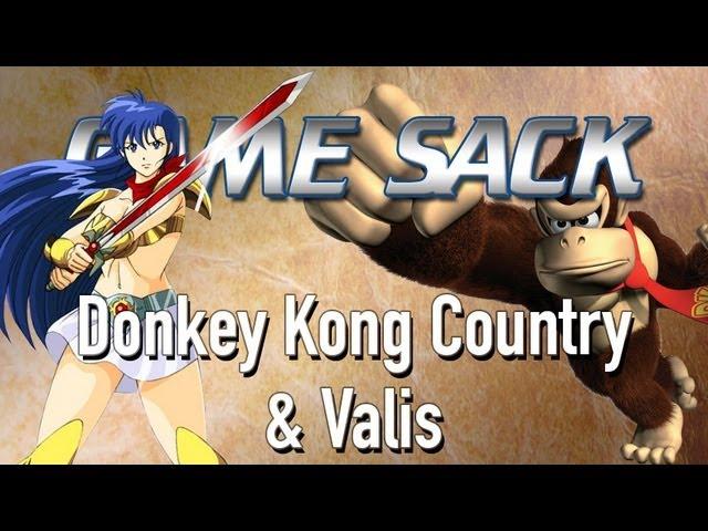 Donkey Kong Country & Valis - Game Sack