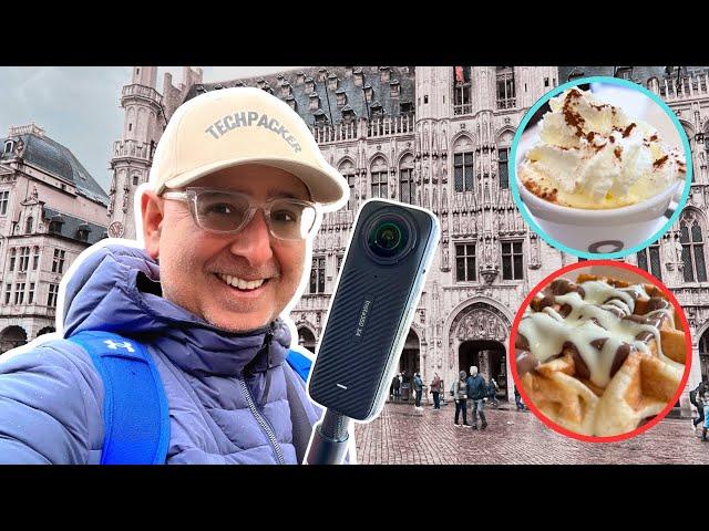 FUN Day Trip From London To Brussels: Insta360 X4 Travel Vlog