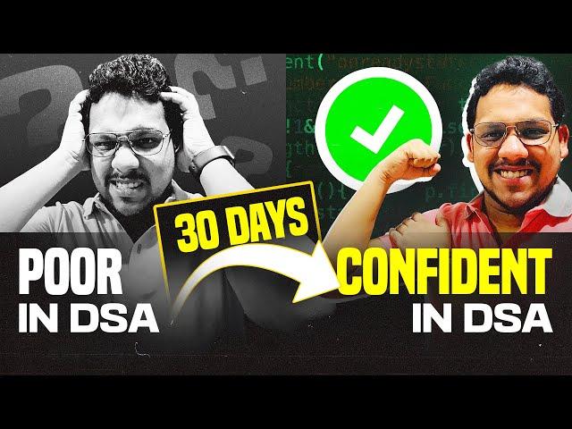 NOT ABLE to SOLVE DSA Problems ? DO THIS For 30 DAYS | Best Ways for Logic Building | Parikh Jain