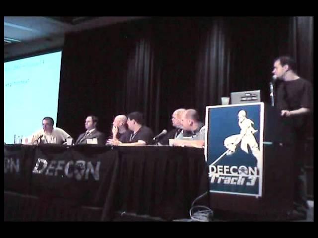 DEF CON 14 - Panel: Internet Wars 2006