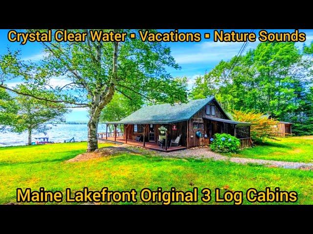 Maine Waterfront Property For Sale | Summer Cottages For Sale In Maine | Maine Lakefront Cabins