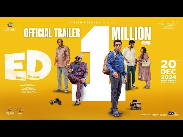 Extra Decent Official Trailer | Listin Stephen | Suraj Venjaramoodu | Aamir Pallikkal