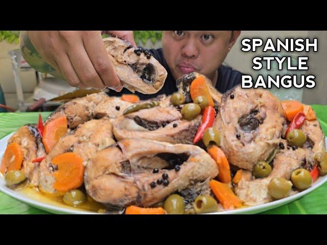 SPANISH STYLE BANGUS | MUKBANG WITH RECIPE | MUKBANG PHILIPPINES