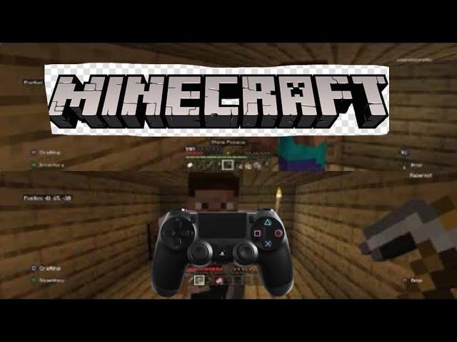 Minecraft ps4 split screen Gameplay ep 1