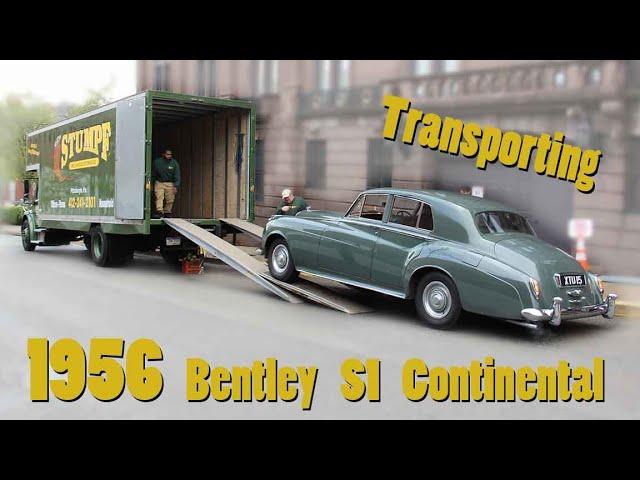 How to Transport a Classic Car - Transporting a 1956 Bentley S1 Continental In a Box Truck