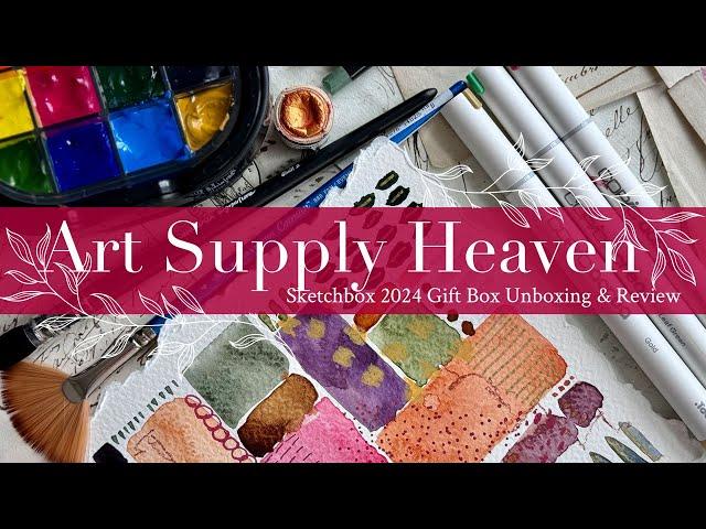 Unboxing the BIGGEST Art Supply Surprise of 2024!