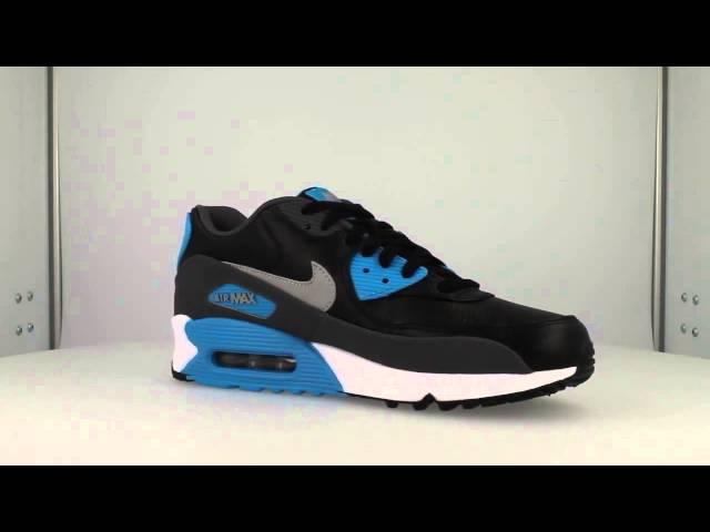 652980 004 Nike Air Max 90 Leather Black Blue цена Ballistic Sport