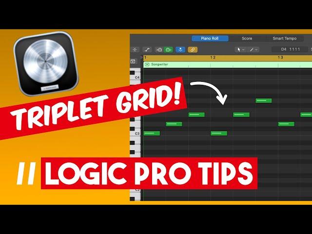 Master the Triplet Grid in Logic Pro – Quick & Simple!