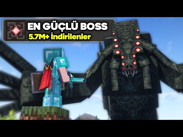 Minecraft'ta EN GÜÇLÜ BOSS'LARI Test Ettim...