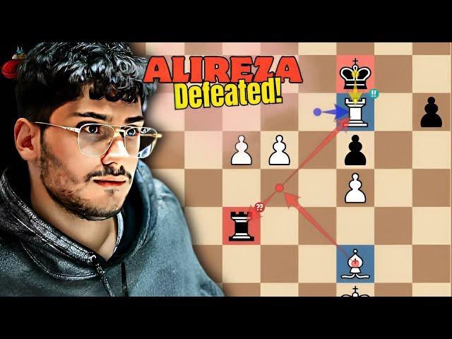 Alireza Firouzja FALLS to Vahap Sanal's PERFECT Tactics! | Titled Cup 2024