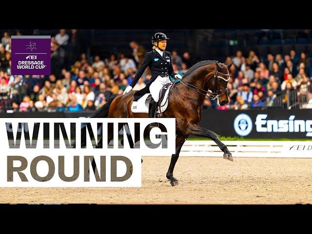 Ingrid Klimke and Franziskus FRH  How's THAT for a slice of history!  | FEI Dressage World Cup™