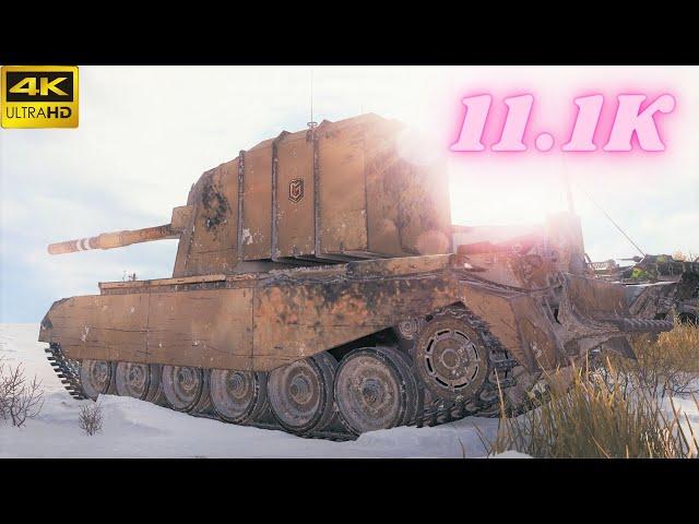 FV4005 Stage II  11.117 Damage World of Tanks,WoT tank battle