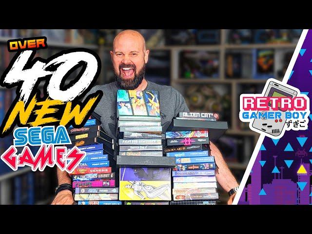 Over 40 New Sega Genesis & Mega Drive Games