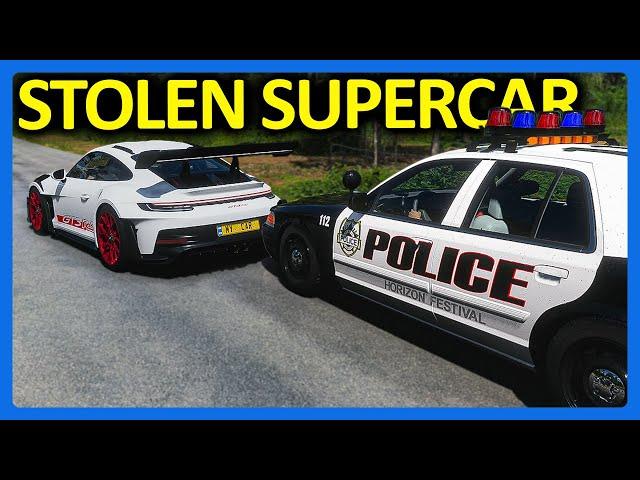 Forza Horizon 5 Online : Stolen Supercar!! [FH5 Cops and Robbers]