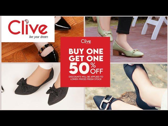 Clive Shoes Big Sale Buy one Get one Free Biggest Offer||Clive Summer End  Sale