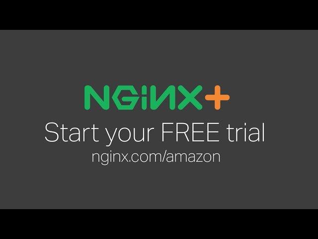 NGINX Plus for Amazon Web Services