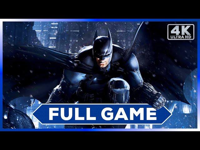 Batman Arkham Origins Full Game Walkthrough - No Commentary (PC 4K 60FPS)