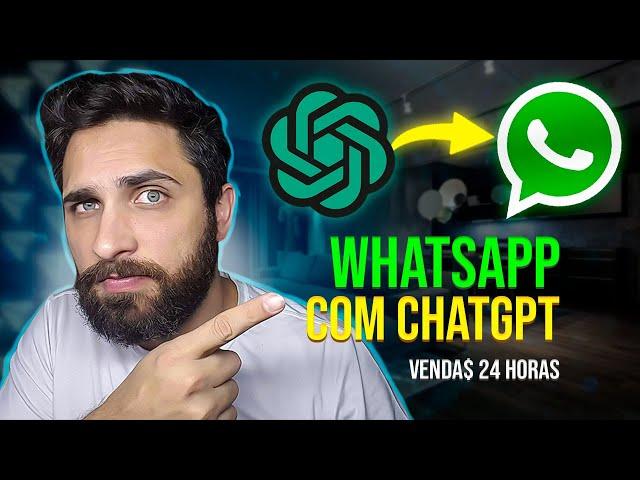 CHATGPT NO WHATSAPP? VEJA COMO CRIAR UM CHATBOT PARA WHATSAPP (FUNCIONA EM 2024) - TUTORIAL