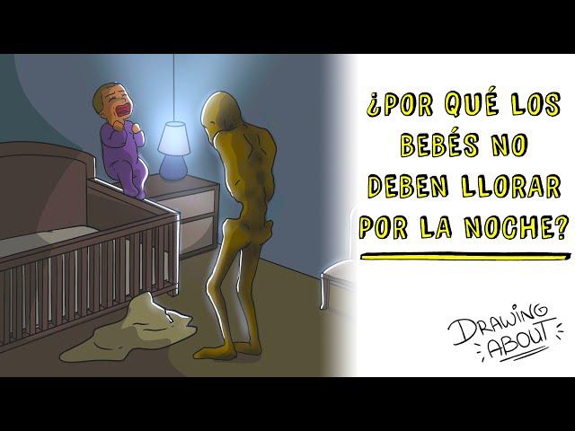 ¿POR QUÉ LOS BEBÉS NO DEBEN LLORAR POR LA NOCHE? | Draw My Life