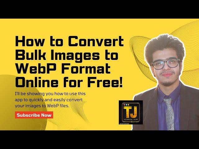 How to Convert Bulk Images to WebP Format Online for Free!