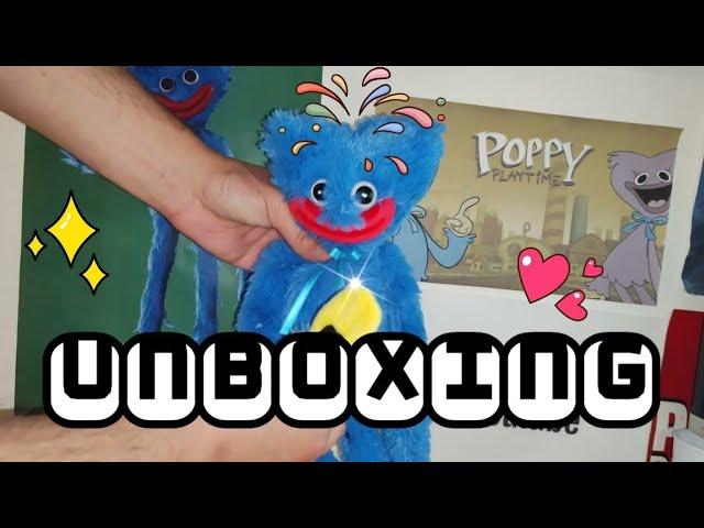 Unboxing the Official Poppy Playtime Huggy Wuggy Plush Toy