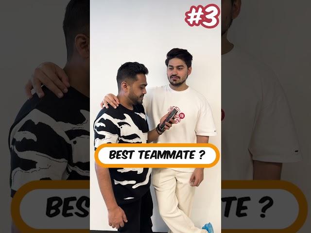 S8UL RAPID FIRE | BGMI EDITION 3 | #shorts #bgmi #8bitmamba