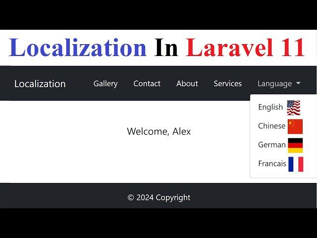 Localization In Laravel 11