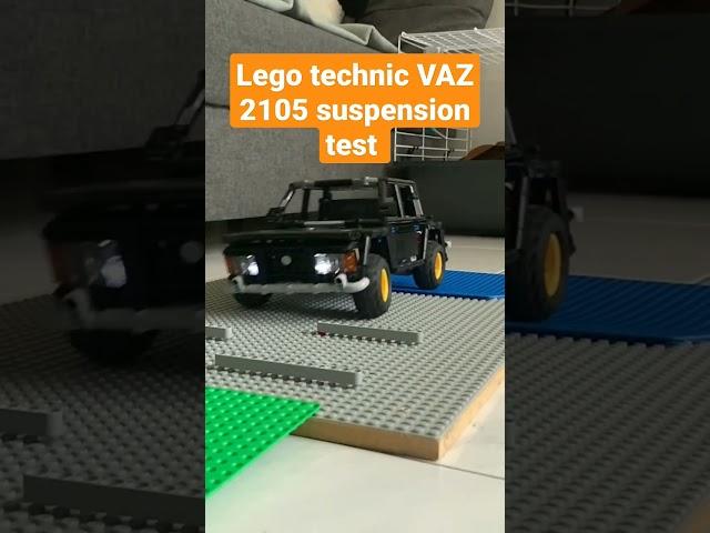 LEGO TECHNIC VAZ 2015 suspension test