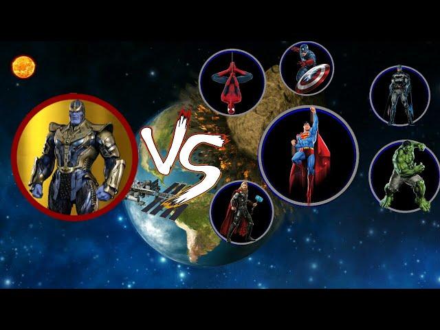 THANOS VS 6 SUPEREROI - Shadow Fight 2