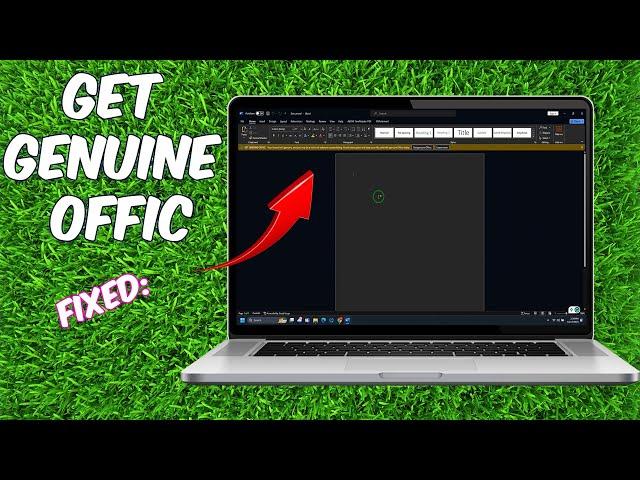 How to Remove Get Genuine Office You May Be a Victim of Software Counterfeiting Notification.