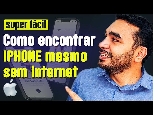 Como Localizar Celular iPhone Perdido ou Roubado mesmo sem Internet pelo PC ou outro Celular