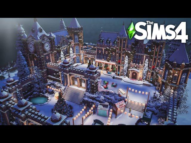 Royal Christmas Market  The Sims 4 Speedbuild | No CC