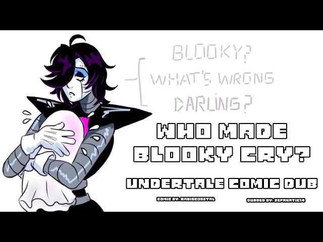 Who Made Blooky Cry? //Undertale Comic Dub//