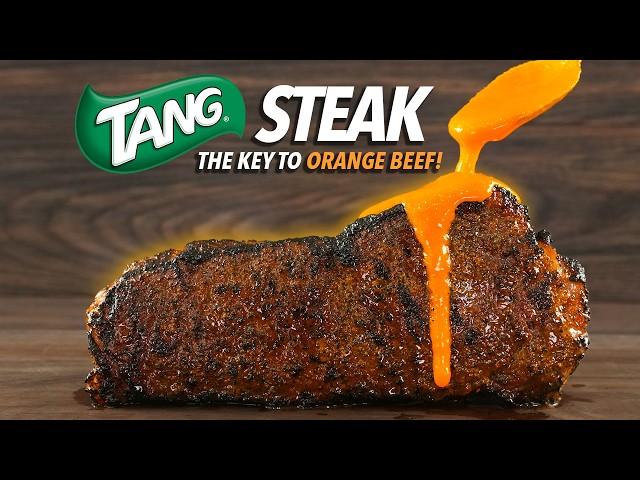 They said TANG is why Orange Beef is so good! So, we tried.