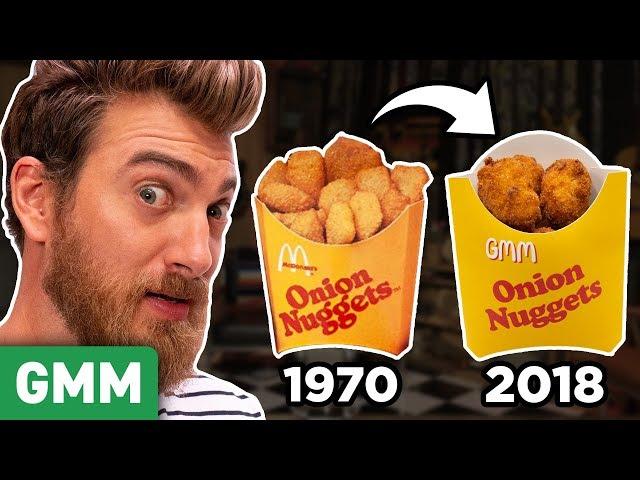 Recreating Discontinued McDonald's Menu Items (TASTE TEST)