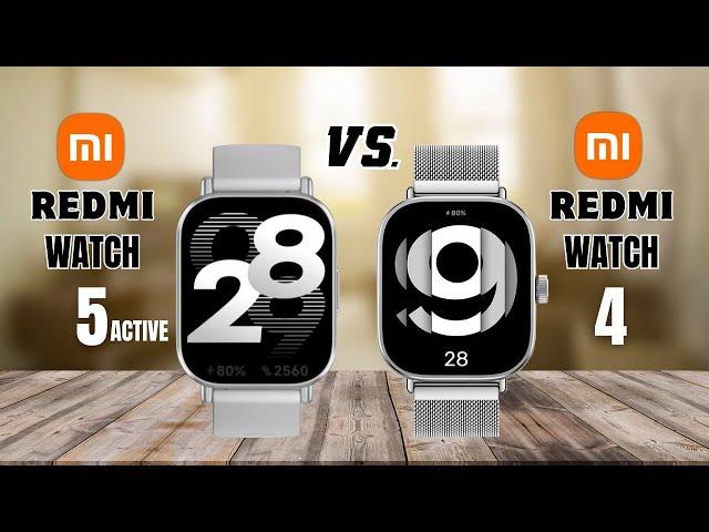 Redmi Watch 5 Active VS Redmi Watch 4