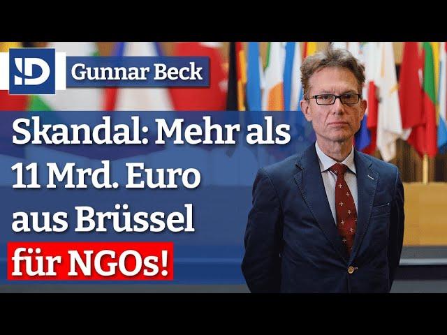 Skandal: Mehr als 11 Mrd. € für NGOs aus Brüssel! | 𝐆𝐮𝐧𝐧𝐚𝐫 𝐁𝐞𝐜𝐤