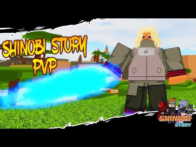 Rinnegan Chakra Pole + Kenjutsu Saber is OP | Shinobi Story PVP ( Roblox )