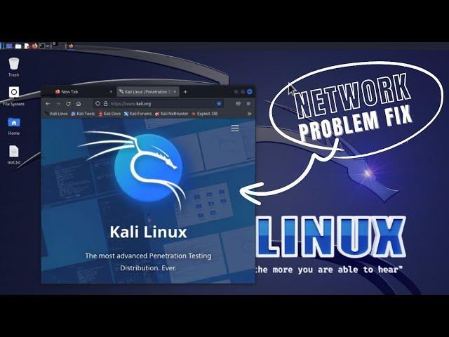 [New updates -2023] Kali Linux NetHunter | Network connection problem fix