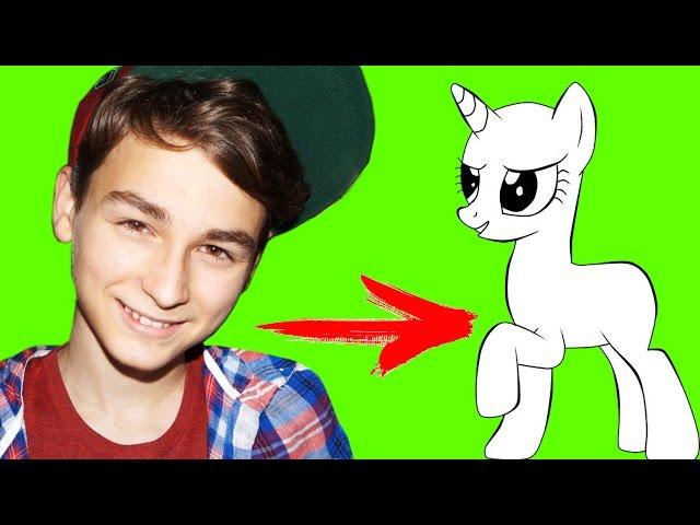 Пони Креатор БРАЙН МАПС в Май Литл Пони Brianmaps into Pony