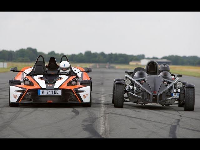 KTM X-Bow R VS Ariel Atom 300 accélération (Motorsport)