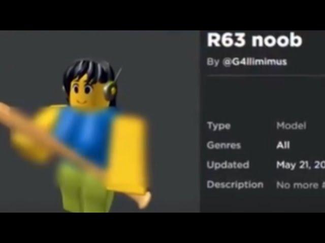 Good job Roblox... R63 roblox